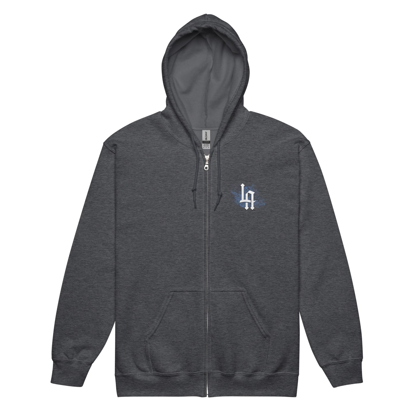 LA - Unisex heavy blend zip hoodie