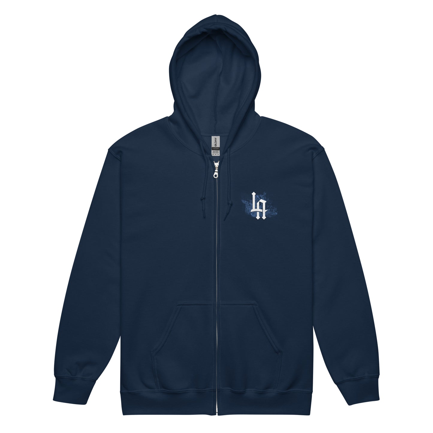 LA - Unisex heavy blend zip hoodie