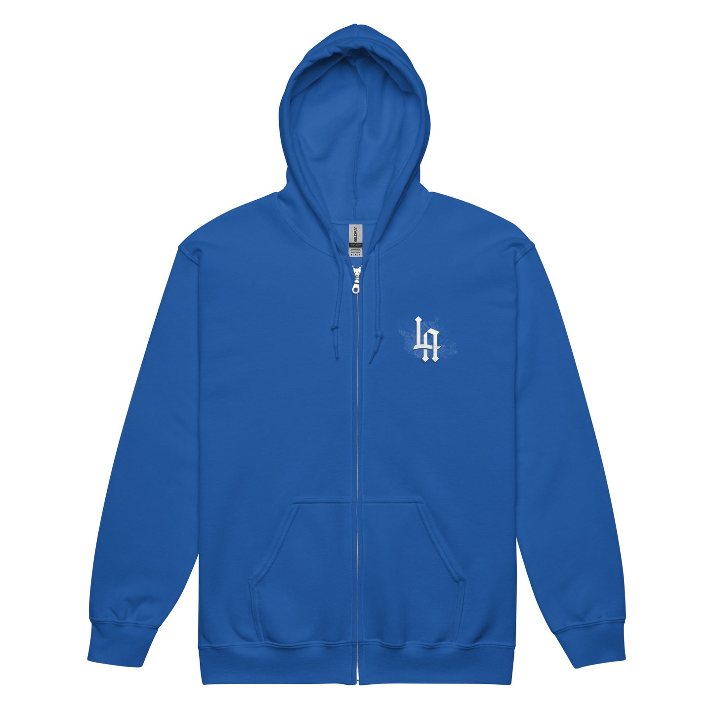 LA - Unisex heavy blend zip hoodie