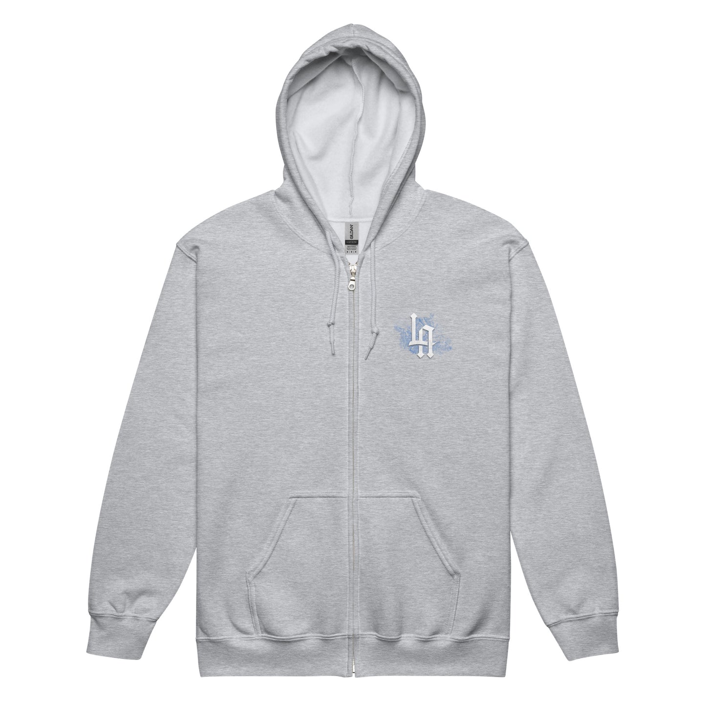 LA - Unisex heavy blend zip hoodie