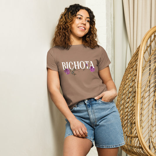 Bichota-Women’s high-waisted t-shirt